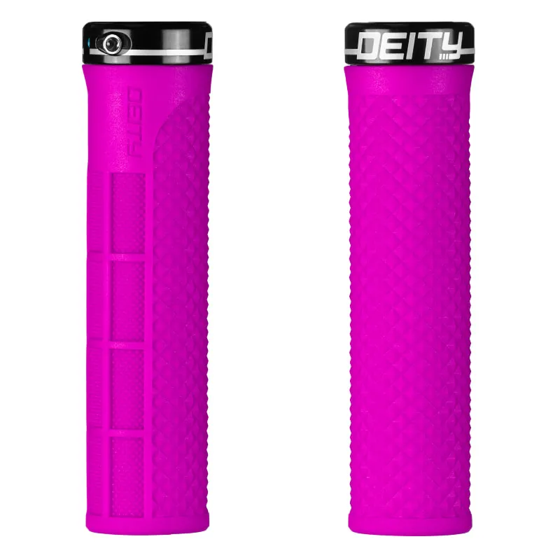 Deity Lockjaw MTB Handlebar Grips - Pink