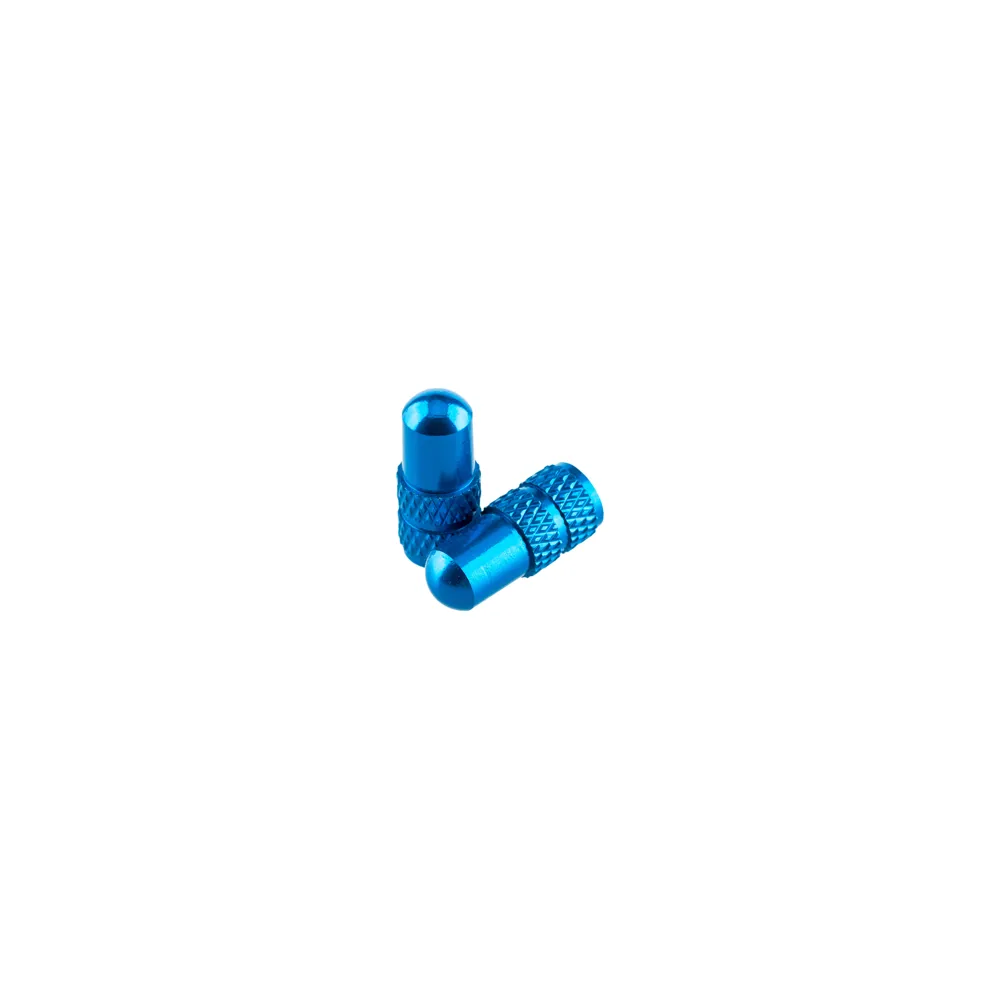 uPRISE Bikes Deity Presta Valve Caps - Blue | Price match, 365 day return s, 18-Month Warranty, Finance Available & Free UK Delivery