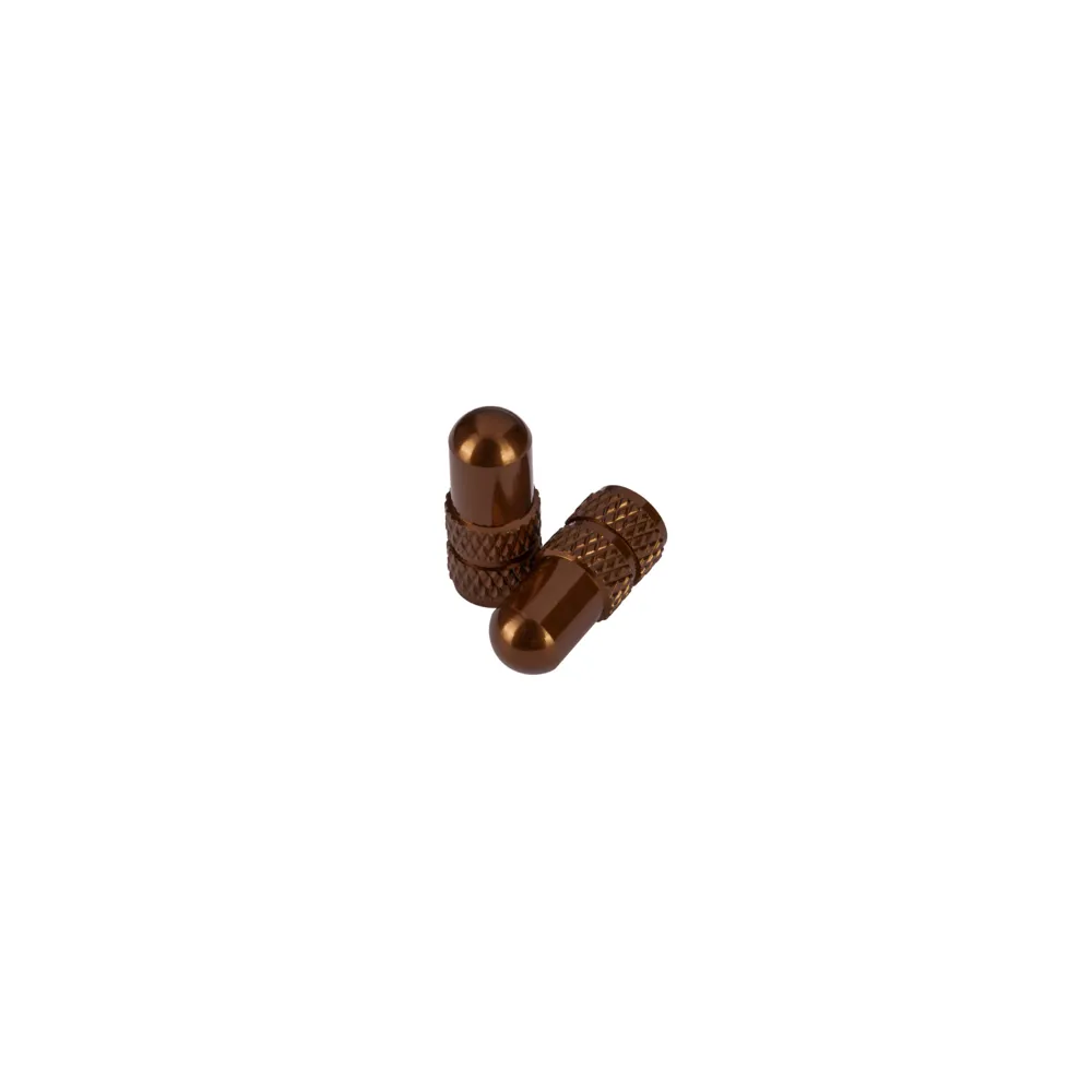 uPRISE Bikes Deity Presta Valve Caps - Bronze | Price match, 365 day return s, 18-Month Warranty, Finance Available & Free UK Delivery