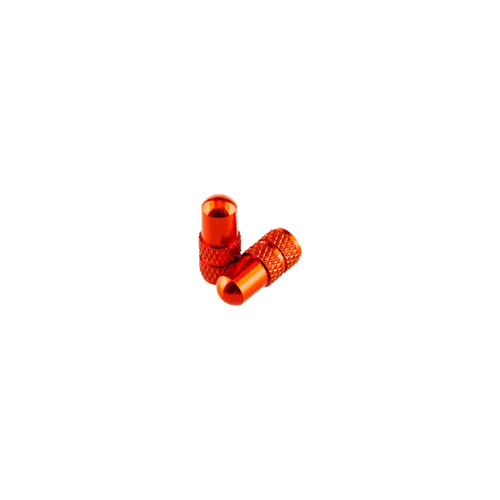 uPRISE Bikes Deity Presta Valve Caps - Orange | Price match, 365 day return s, 18-Month Warranty, Finance Available & Free UK Delivery