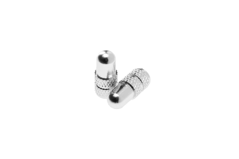Deity Presta Valve Caps - Silver