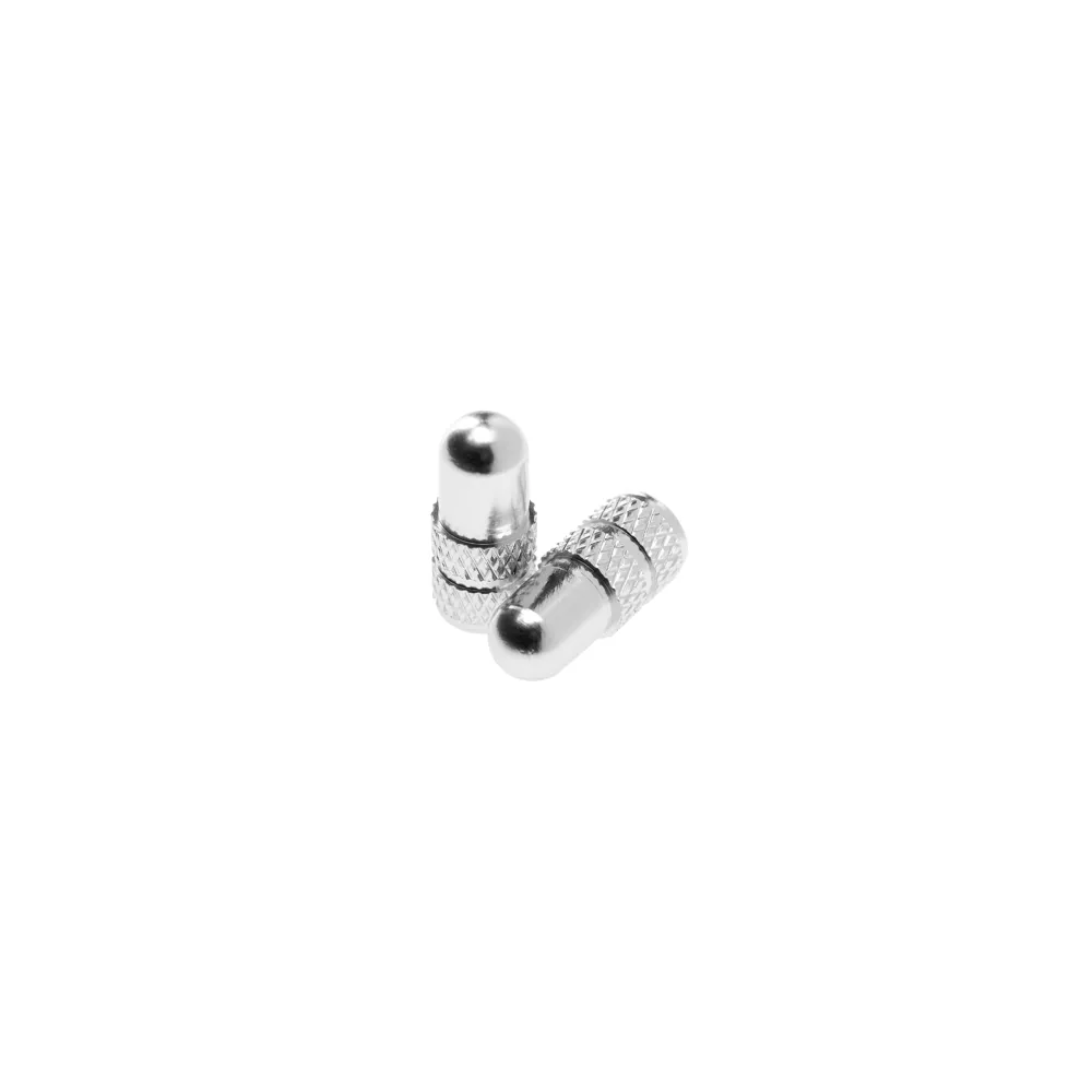 uPRISE Bikes Deity Presta Valve Caps - Silver | Price match, 365 day return s, 18-Month Warranty, Finance Available & Free UK Delivery