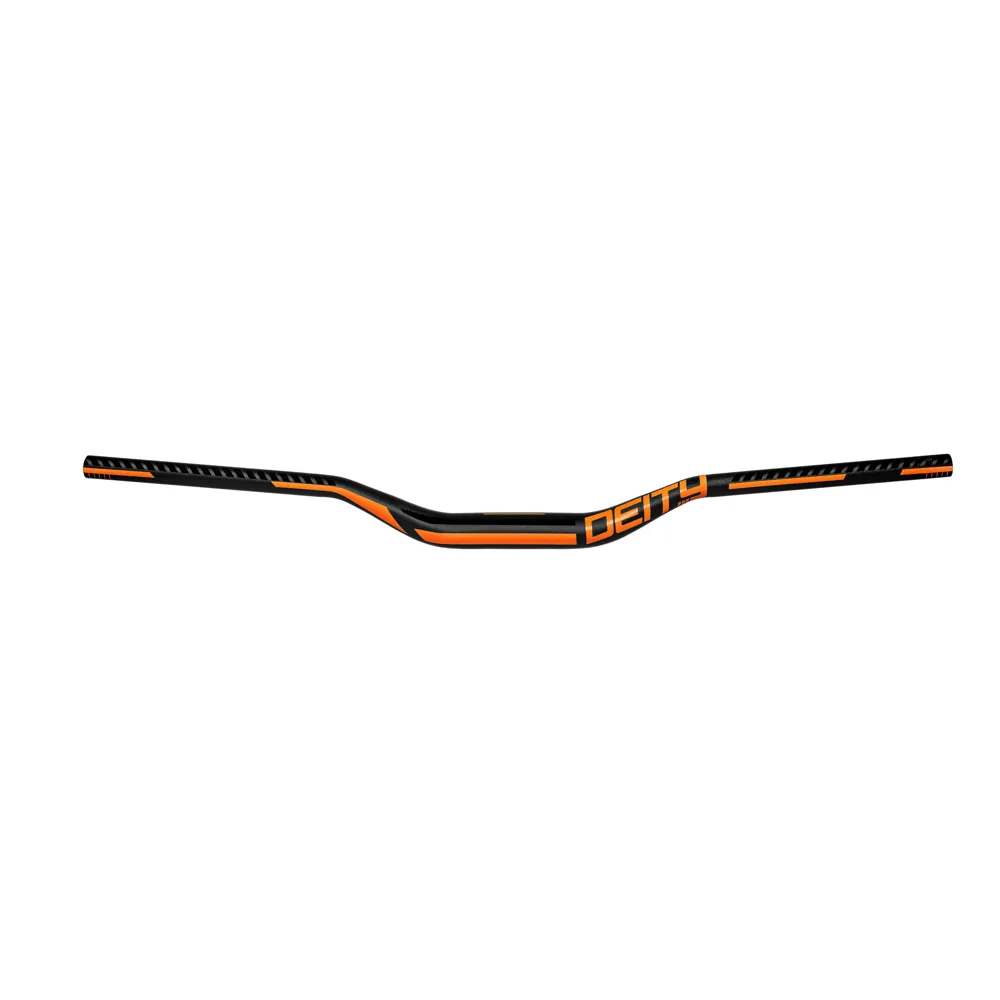 uPRISE Bikes Deity Racepoint 810mm Handlebar 35mm Bore 38mm Rise - Black/Orange | Price match, 365 day return s, 18-Month Warranty, Finance Available & Free UK Delivery