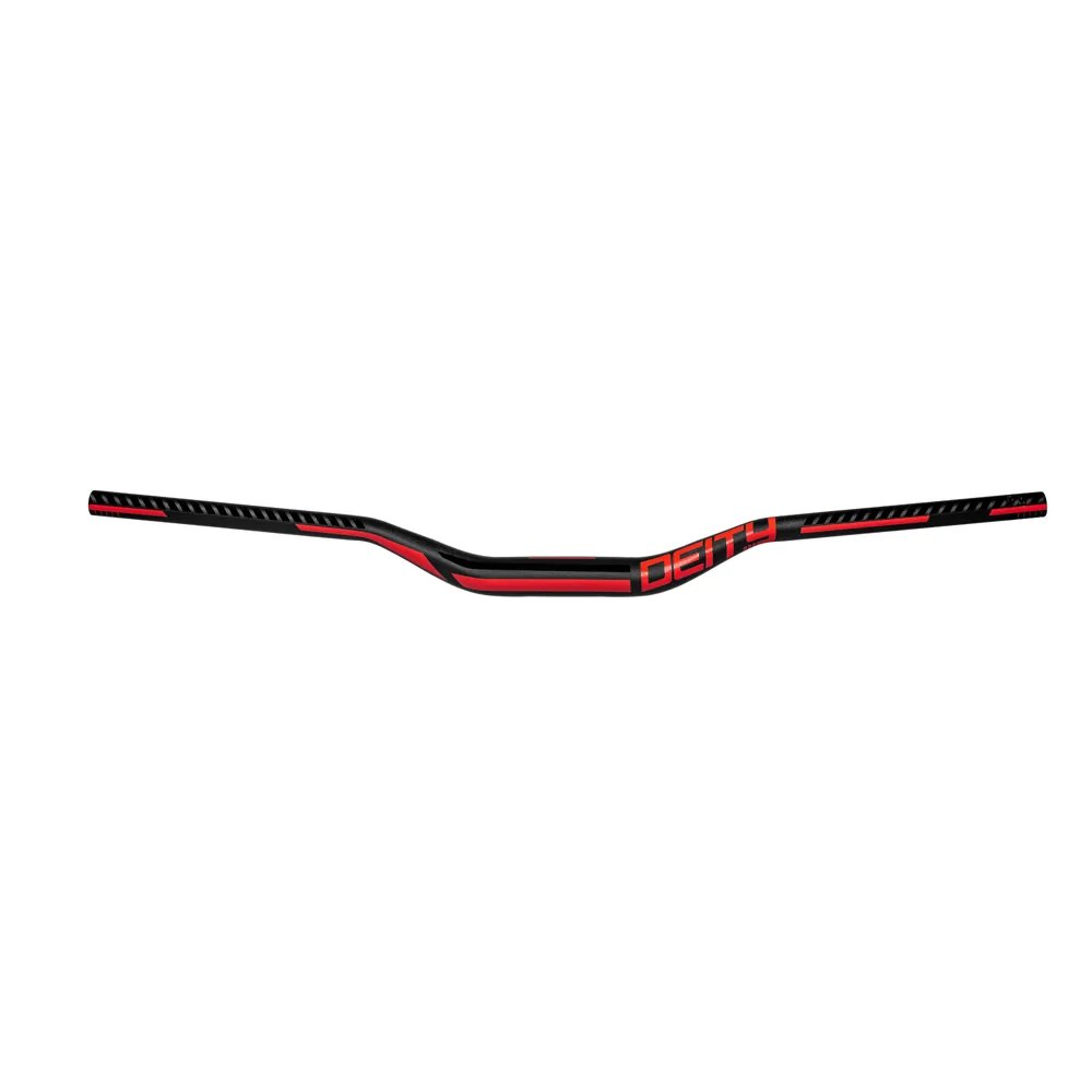 uPRISE Bikes Deity Racepoint 810mm Handlebar 35mm Bore 38mm Rise - Black/Red | Price match, 365 day return s, 18-Month Warranty, Finance Available & Free UK Delivery