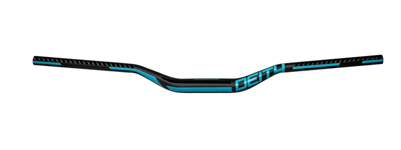 Deity Racepoint 810mm Handlebar 35mm Bore 38mm Rise - Black/Turquoise