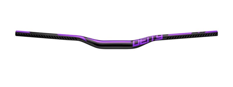 Deity Ridgeline 800mm Handlebar 35mm Bore 25mm Rise - Black/Purple