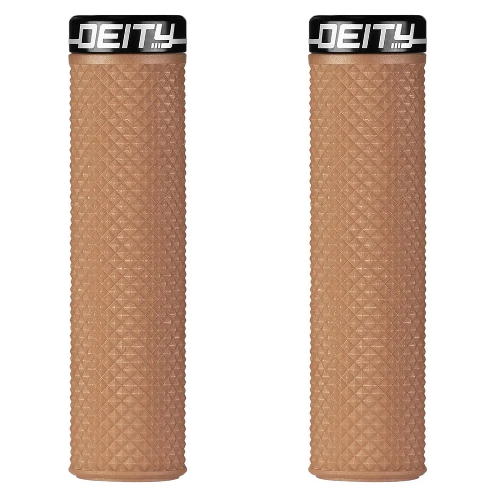 uPRISE Bikes Deity Supracush MTB Handlebar Grips - Gum | Price match, 365 day return s, 18-Month Warranty, Finance Available & Free UK Delivery