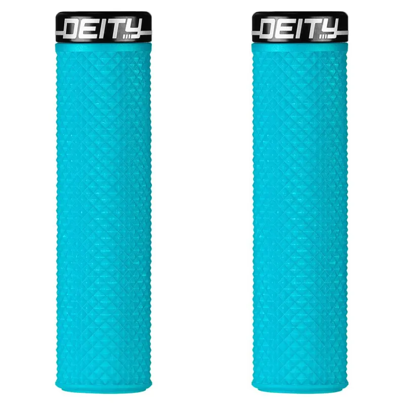 Deity Supracush MTB Handlebar Grips - Turquoise