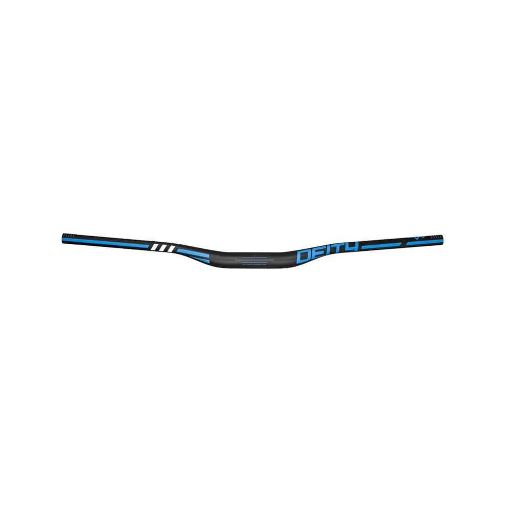 uPRISE Bikes Deity Skywire Carbon Handlebar 35mm Bore 25mm Rise: 800mm - Blue | Price match, 365 day return s, 18-Month Warranty, Finance Available & Free UK Delivery