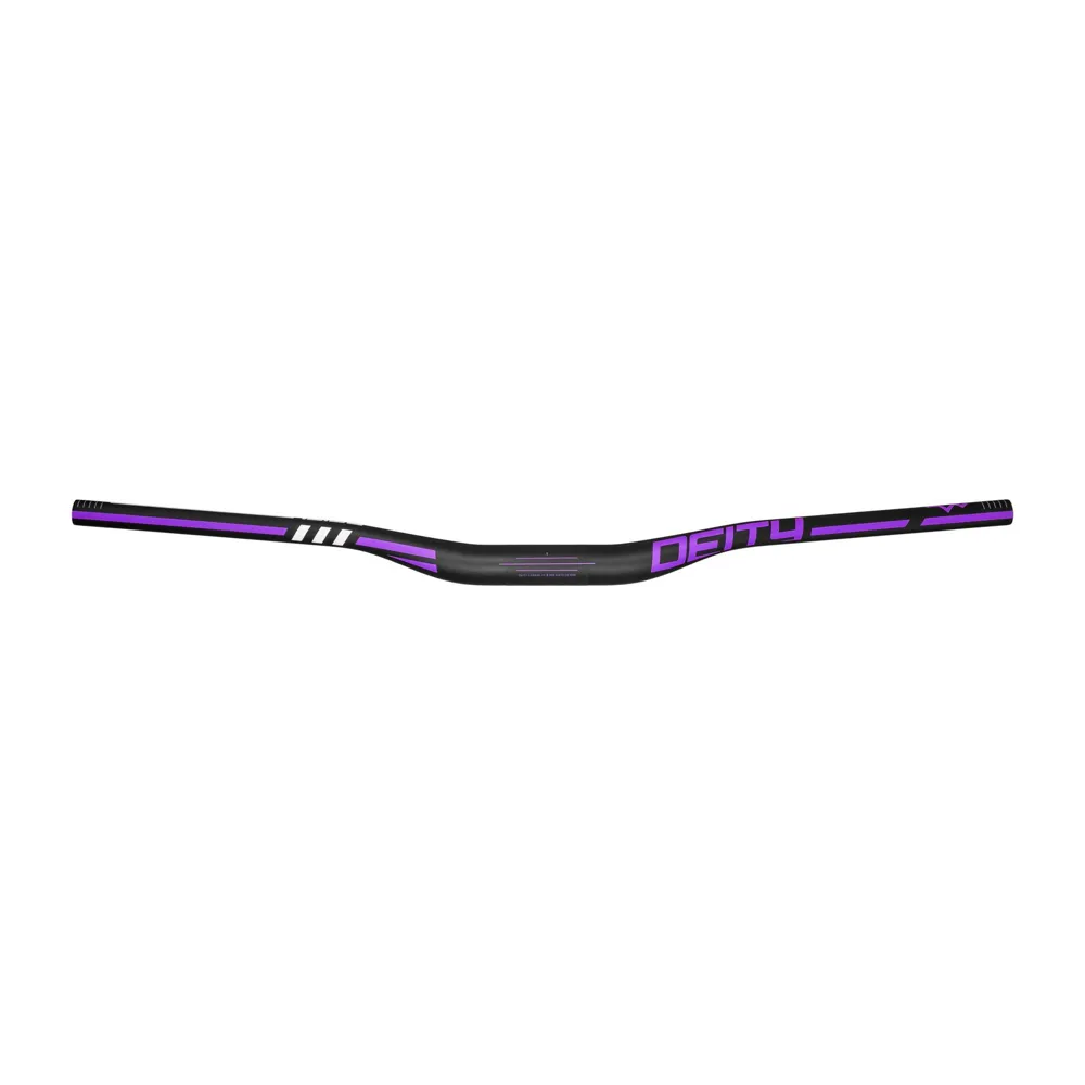 uPRISE Bikes Deity Skywire Carbon Handlebar 35mm Bore 25mm Rise: 800mm - Purple | Price match, 365 day return s, 18-Month Warranty, Finance Available & Free UK Delivery