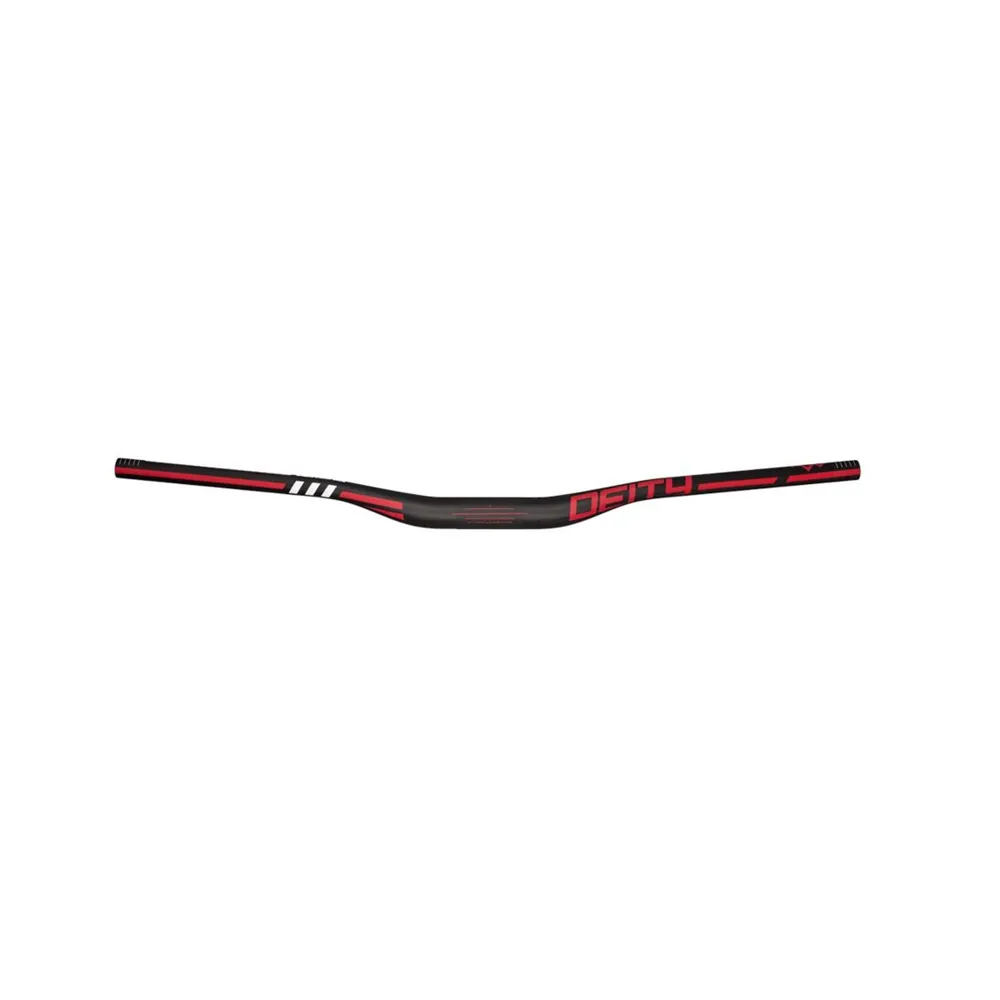 uPRISE Bikes Deity Skywire Carbon Handlebar 35mm Bore 25mm Rise: 800mm - Red | Price match, 365 day return s, 18-Month Warranty, Finance Available & Free UK Delivery