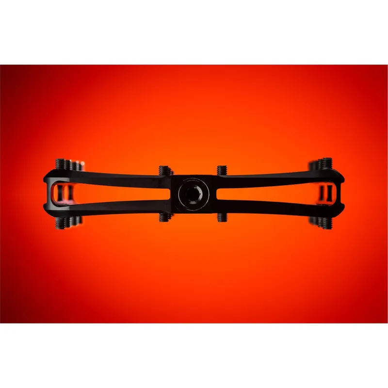 Deity Supervillain Flat MTB Pedals - Black-5