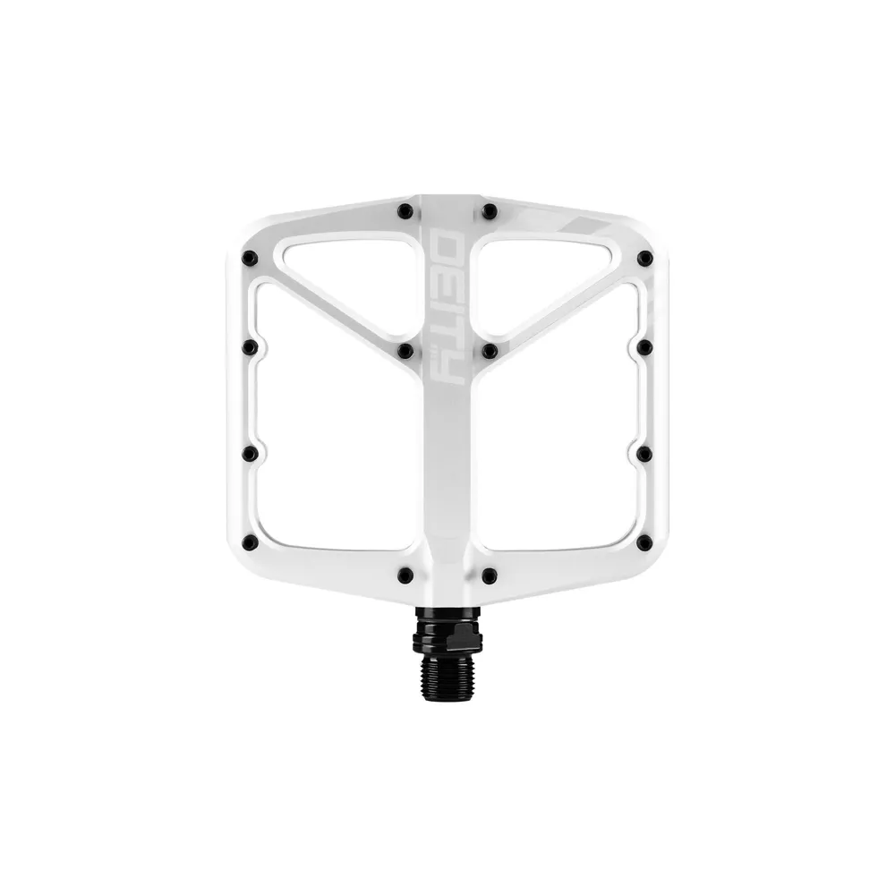 uPRISE Bikes Deity Supervillain Flat MTB Pedals - Silver | Price match, 365 day return s, 18-Month Warranty, Finance Available & Free UK Delivery