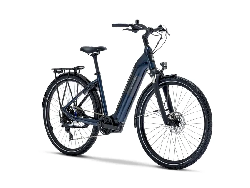 Raleigh Motus Low Step 2026 Electric Hybrid Bike - Night Blue-1