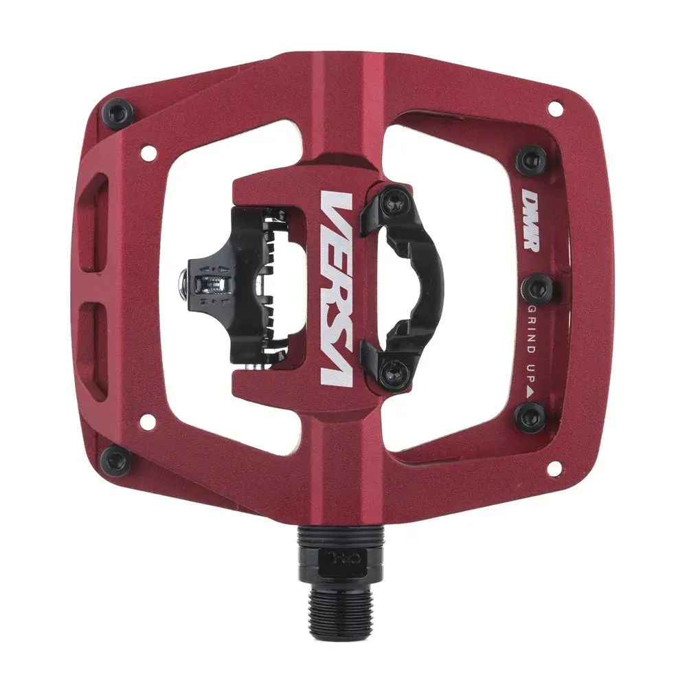uPRISE Bikes DMR Versa Clipless MTB Pedals - Red | Price match, 365 day return s, 18-Month Warranty, Finance Available & Free UK Delivery