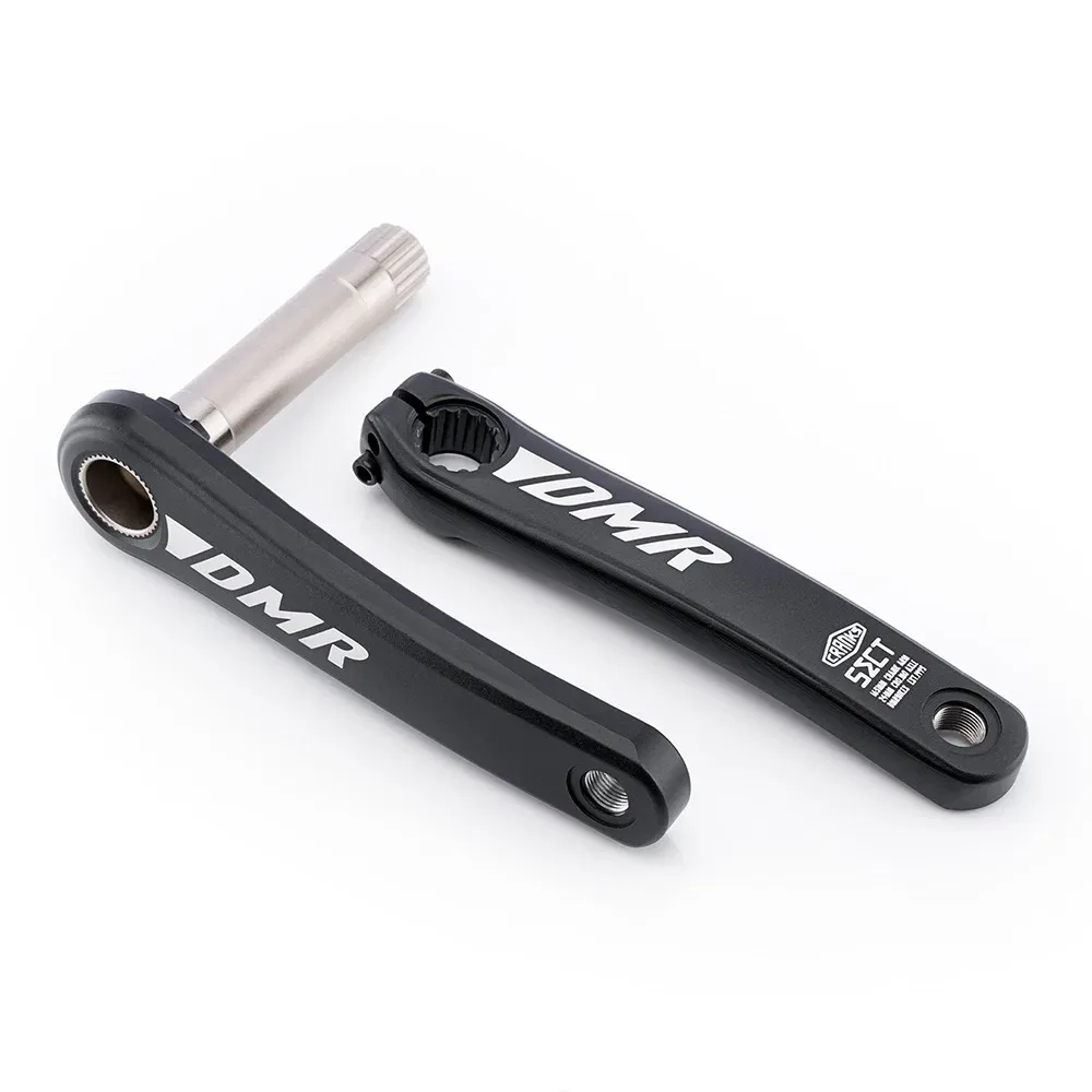 uPRISE Bikes DMR Sect Aluminium Mountain Bike Cranks - Black | Price match, 365 day returns, 18-Month Warranty, Finance Available & Free UK Delivery