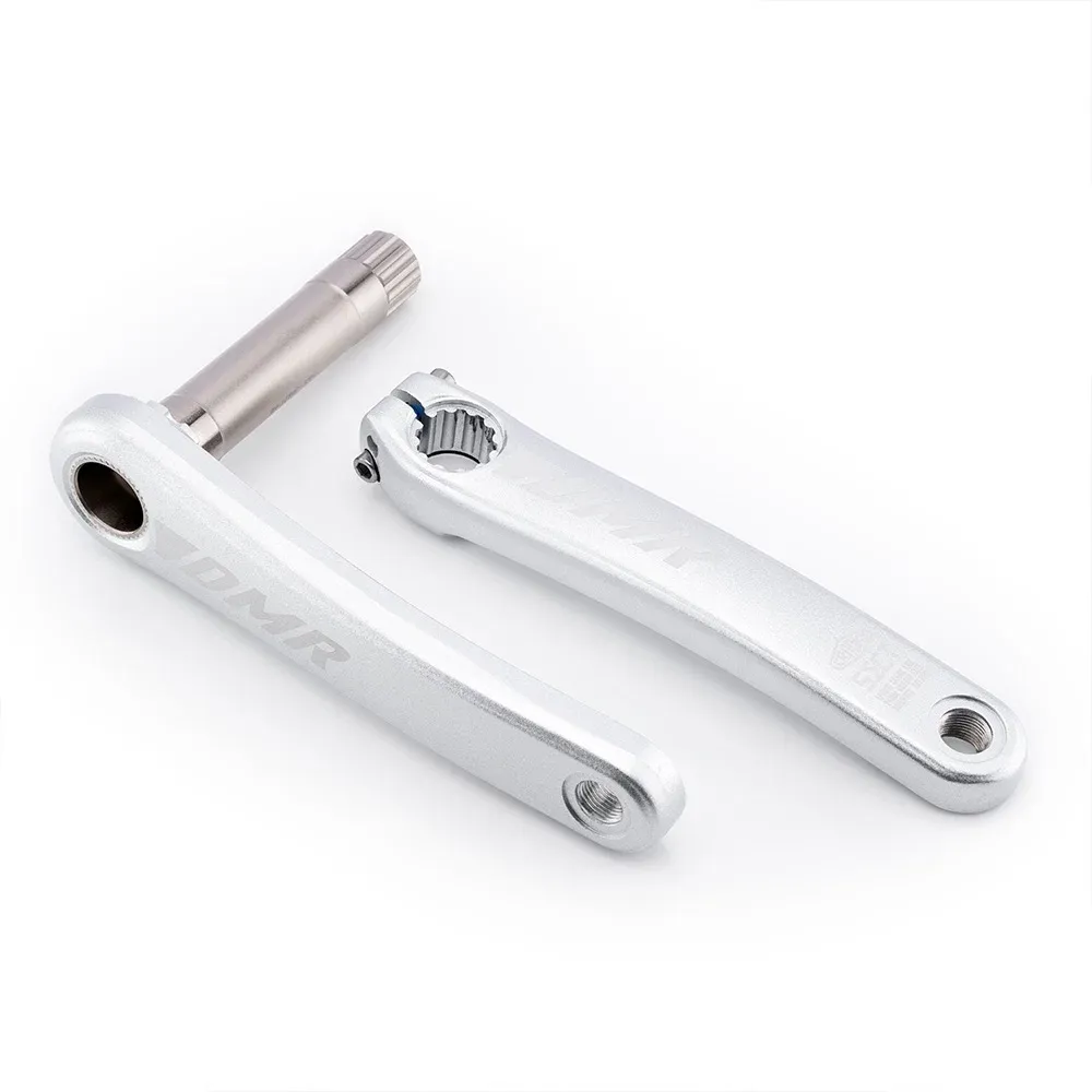 uPRISE Bikes DMR Sect Aluminium Mountain Bike Cranks - Silver | Price match, 365 day returns, 18-Month Warranty, Finance Available & Free UK Delivery