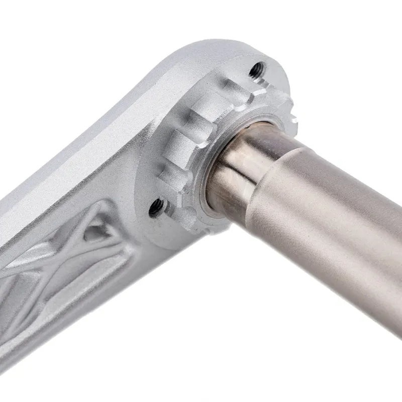DMR Sect Aluminium Mountain Bike Cranks - Silver-4