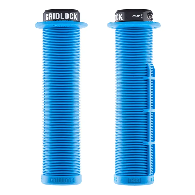 DMR Gridlock MTB Grips - Blue