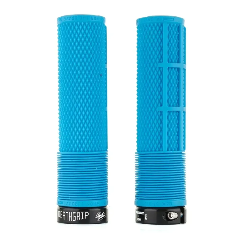 DMR BRENDOG DeathGrip MTB Grips - Thin - Blue