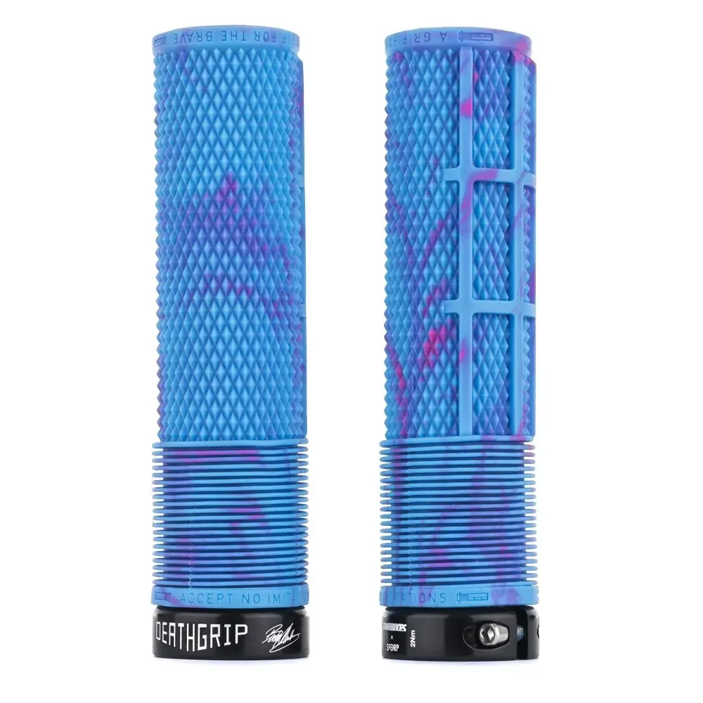 uPRISE Bikes DMR BRENDOG DeathGrip MTB Grips - Thin - Miami | Price match, 365 day return s, 18-Month Warranty, Finance Available & Free UK Delivery