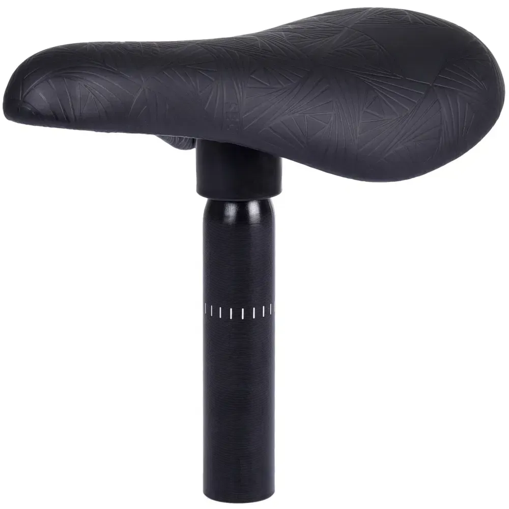 uPRISE Bikes DMR Sect Combo Dirt Jump Seat and Seatpost - Black - 27.2mm | Price match, 365 day return s, 18-Month Warranty, Finance Available & Free UK Delivery