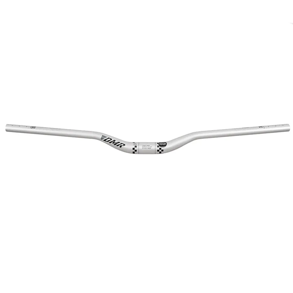 uPRISE Bikes DMR ODUB Vapour Blast Handlebars - 35mm Clamp/35mm Rise - Vapour Silver | Price match, 365 day returns, 18-Month Warranty, Finance Available & Free UK Delivery