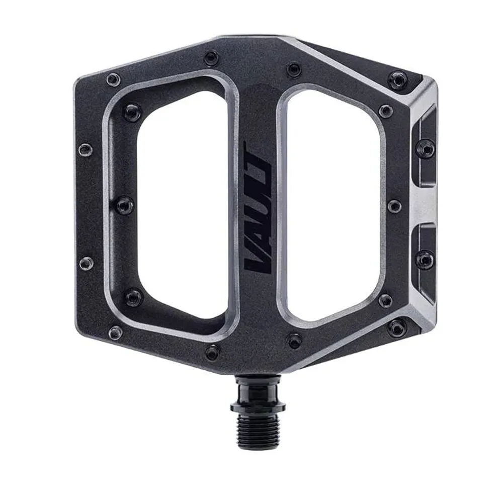 uPRISE Bikes DMR Vault Flat MTB Pedals - Graphite Grey | Price match, 365 day returns, 18-Month Warranty, Finance Available & Free UK Delivery