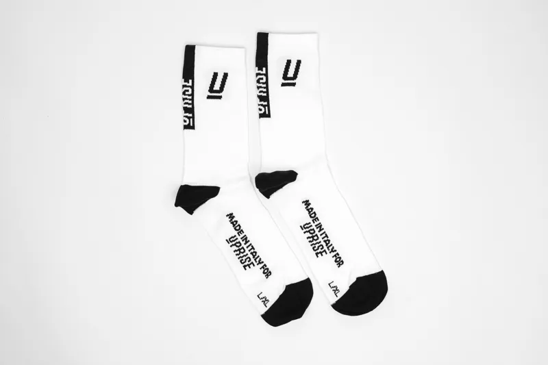 Uprise Performance Unisex Socks -  White-3