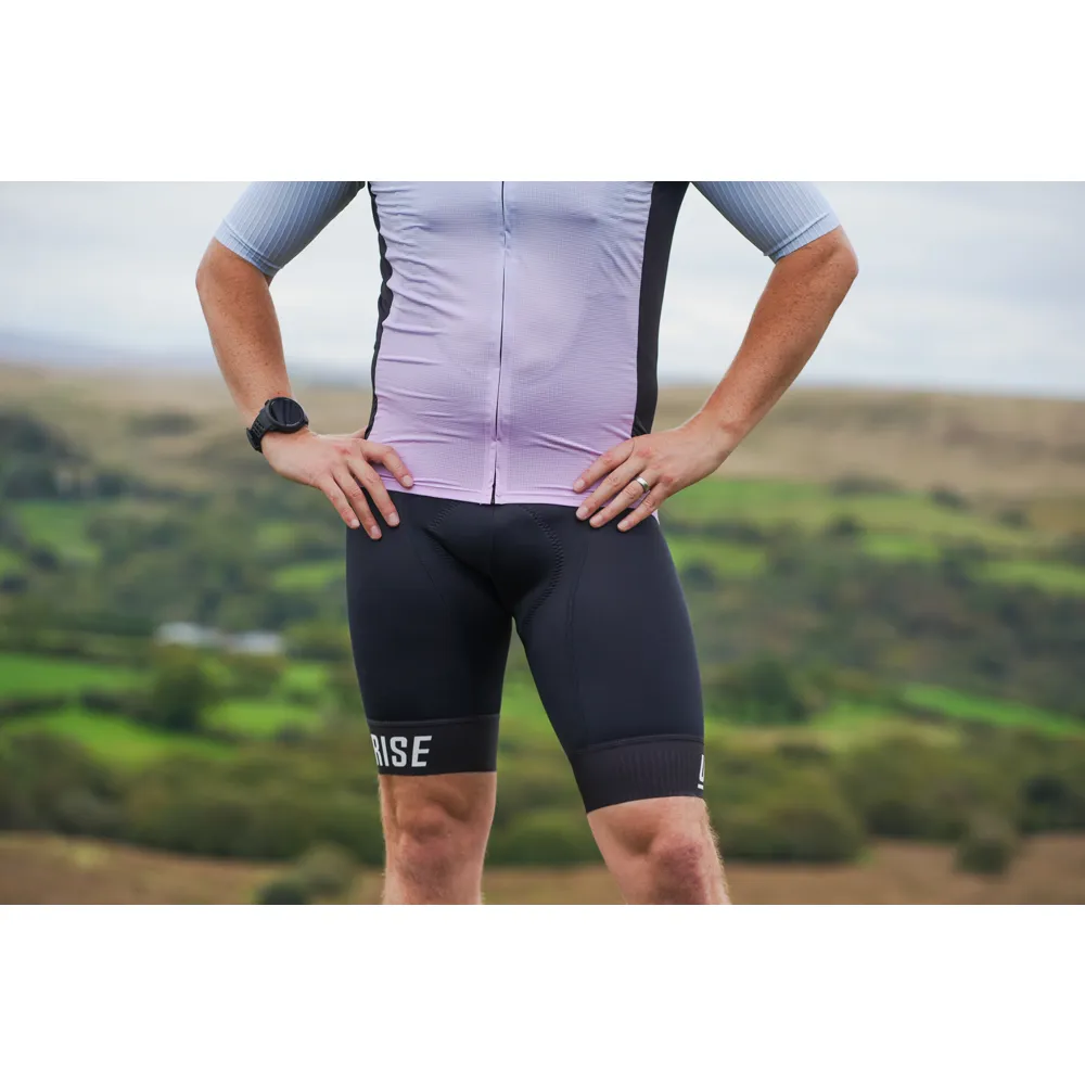 uPRISE Bikes Uprise Men's Bib Shorts - Black | Price match, 365 day returns, 18-Month Warranty, Finance Available & Free UK Delivery