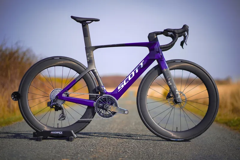 Scott Foil RC Team 2026 Carbon Aero Road Bike - Grape Purple/Black-6
