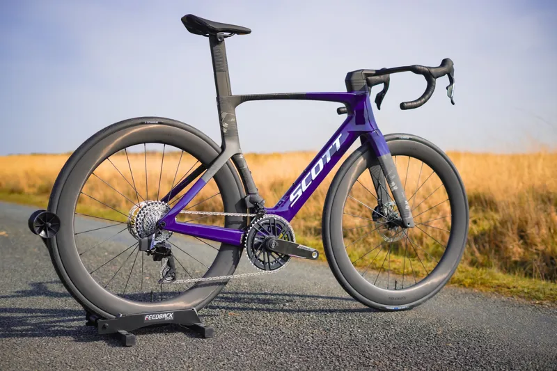 Scott Foil RC Team 2026 Carbon Aero Road Bike - Grape Purple/Black-8