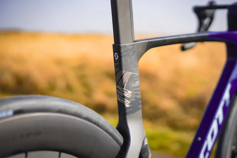 Scott Foil RC Team 2026 Carbon Aero Road Bike - Grape Purple/Black-12