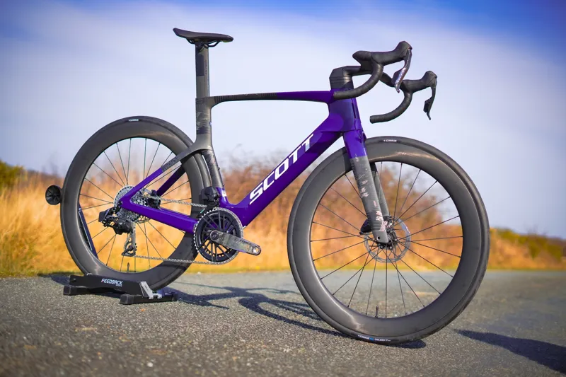 Scott Foil RC Team 2026 Carbon Aero Road Bike - Grape Purple/Black-7