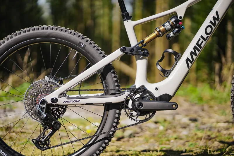 Amflow Carbon Pro PX 2027 Electric Mountain Bike - Moonstone Grey-6