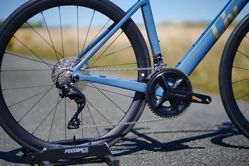 Liv EnviLiv Advanced 2 2027 Women's carbon Road Bike - Midnight Pine-9