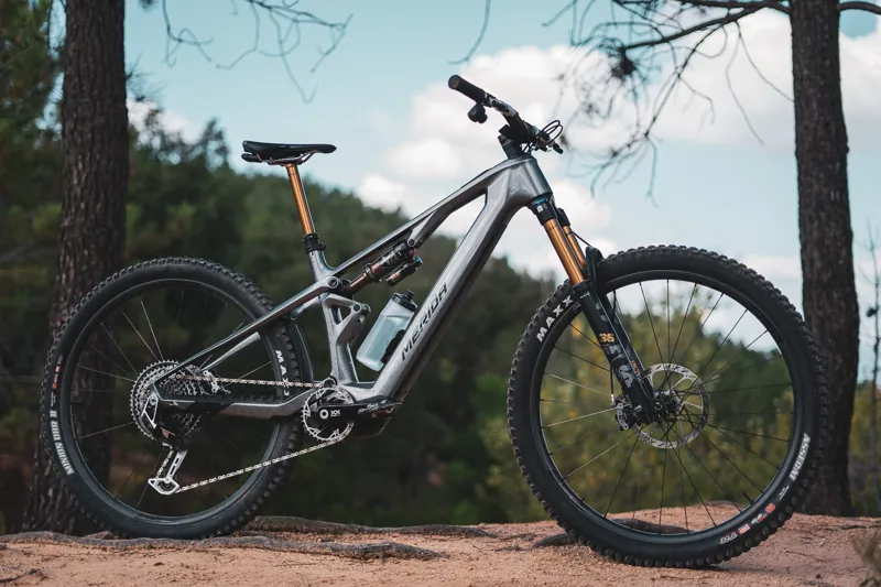 Merida eOne-Sixty SL 10K 2025 Electric Full Suspension MTB - Metal Grey-1