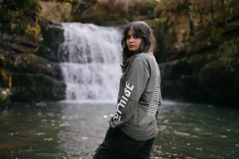 Uprise Long Sleeve Unisex Heavy Tee - Cypress-1