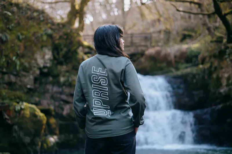 Uprise Long Sleeve Unisex Heavy Tee - Cypress-3