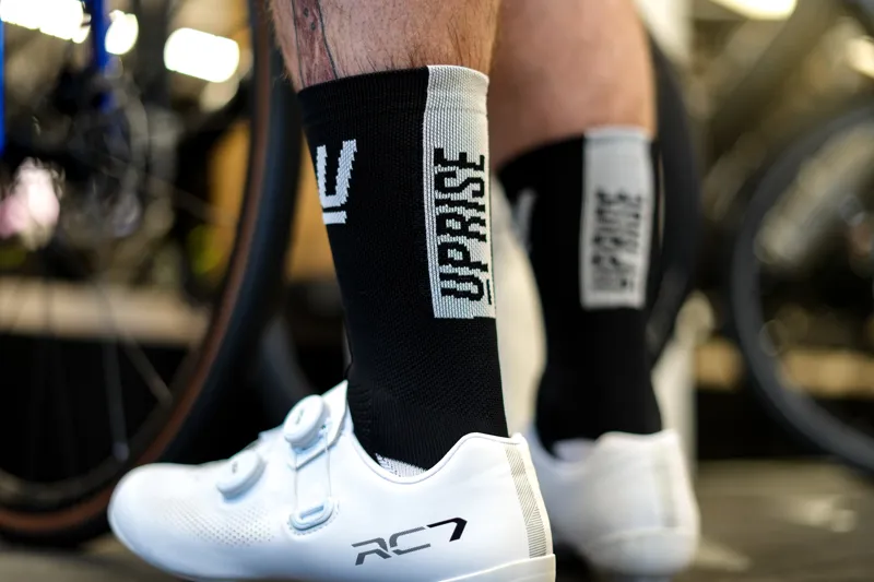 Uprise Performance Unisex Socks - Black-2