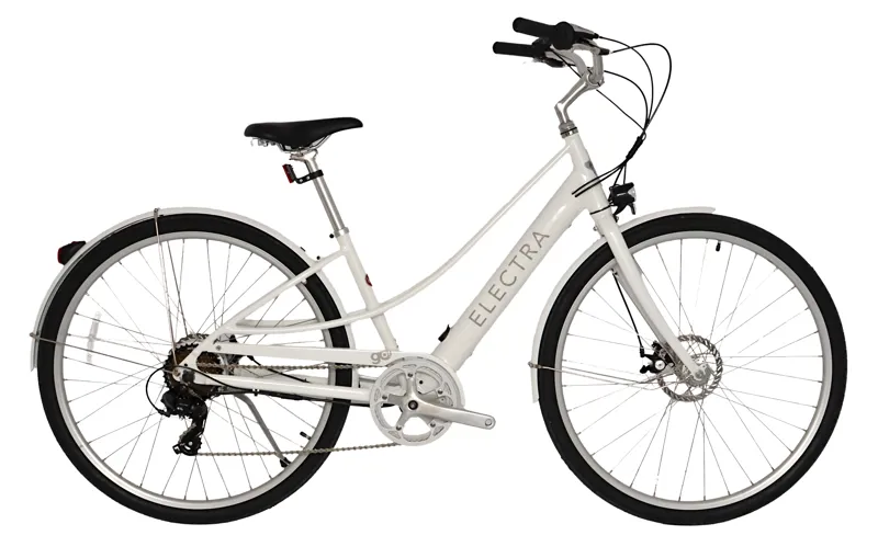 Nearly New Electra Loft Go 7D EQ Step Thru 2025 Women's Electric Hybrid Bike - Small - Stardust