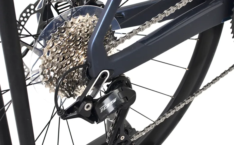 Nearly New Merida Reacto 4000 2025 Carbon Aero Road Bike - Small - Grey/Silver-1