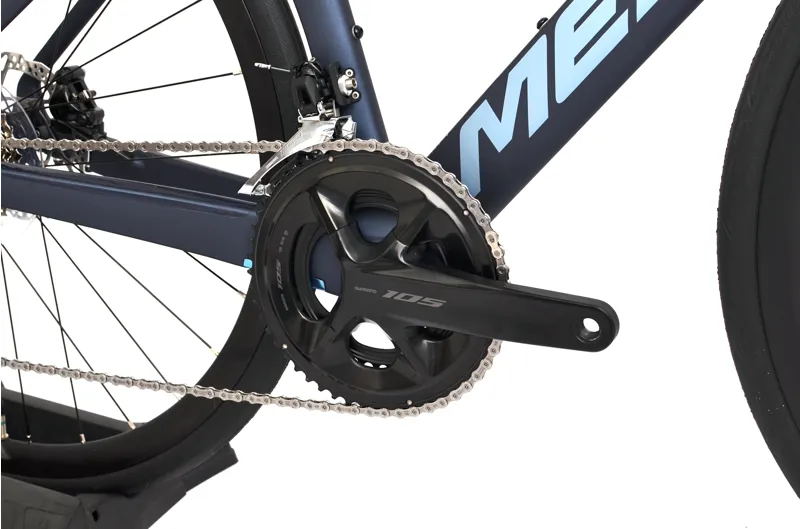 Nearly New Merida Reacto 4000 2025 Carbon Aero Road Bike - Small - Grey/Silver-2