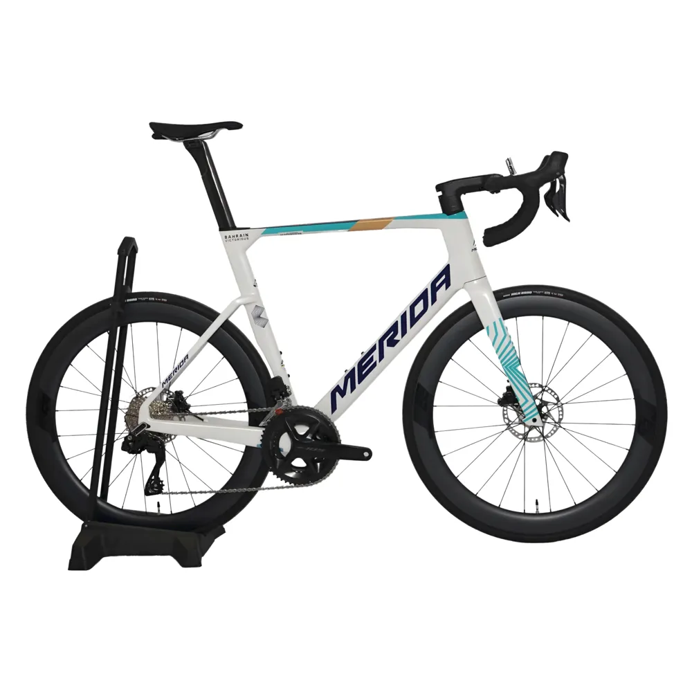 uPRISE Bikes Nearly New Merida Reacto 6000 2025 Carbon Aero Road Bike - X-Large - Teal/Pearl | Price match, 365 day return s, 18-Month Warranty, Finance Available & Free UK Delivery