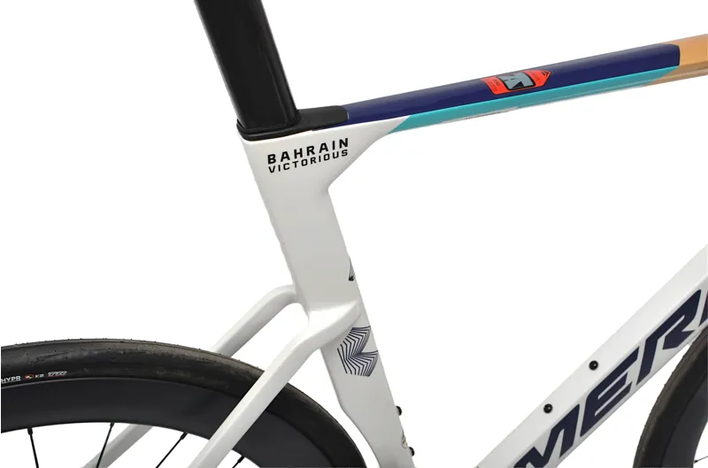 Nearly New Merida Reacto 6000 2025 Carbon Aero Road Bike - X-Large - Teal/Pearl-2