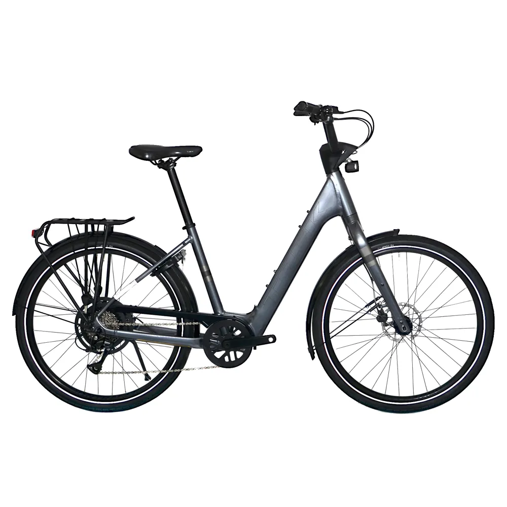 uPRISE Bikes Nearly New Trek Verve+ 1 Lowstep 250w 2025 Electric Hybrid Bike - Medium - Galactic Grey | Price match, 365 day return s, 18-Month Warranty, Finance Available & Free UK Delivery