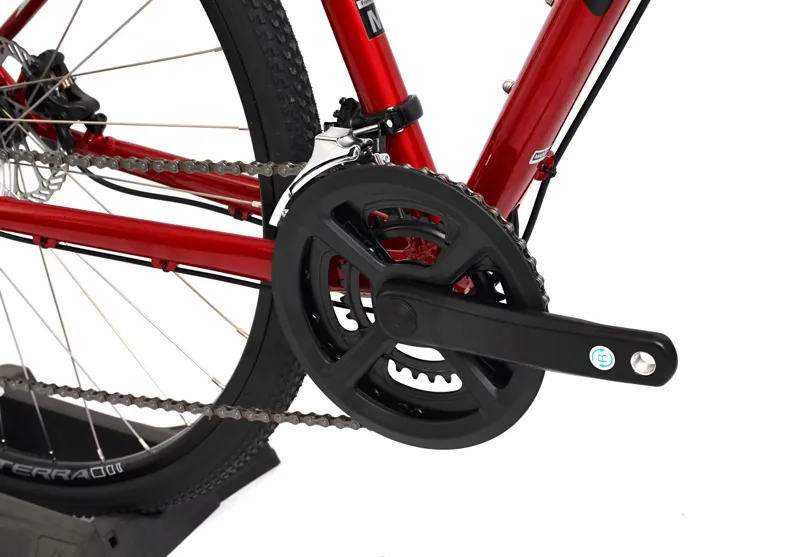 Nearly New GT Transeo Elite Women's 2024 Hybrid Bike - Medium - Red-3