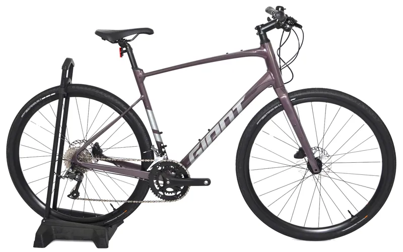 Ex Demo Giant FastRoad AR 3 Flat Bar Road Bike - Large - Charcoal Plum