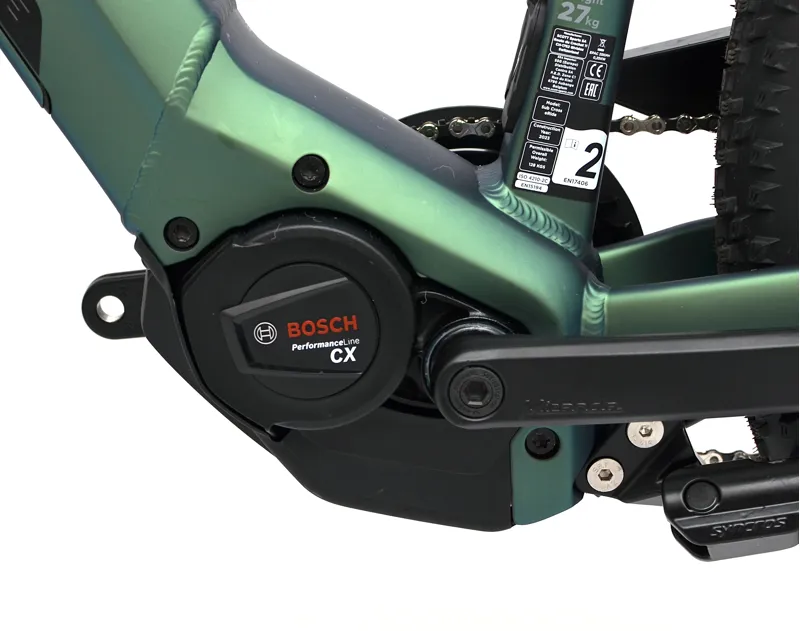 Nearly New Scott Sub Cross eRIDE 10 2024 Men's Hybrid E-Bike - Medium - Malachite Green-8