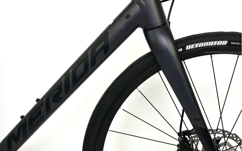 Nearly New Merida Speeder 400 2024 Hybrid Bike - Small - Anthracite/Black-6